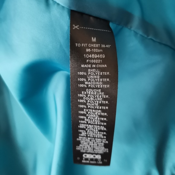 ASOS DESIGN puffer jacket with funnel neck (M) - Picture 13 of 15